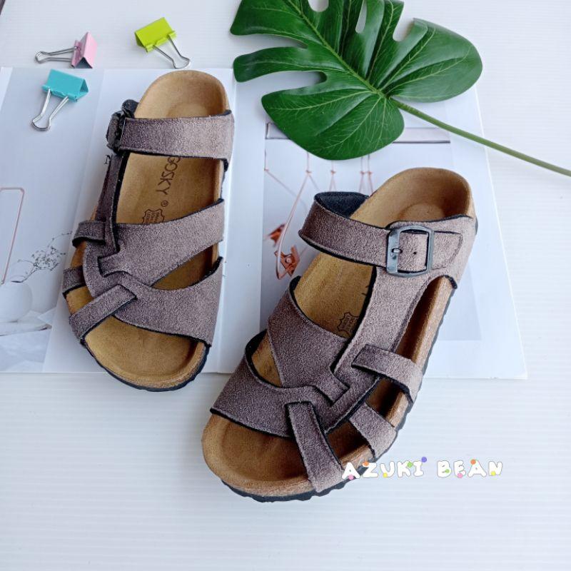 <紅豆是賣鞋的>男生新色拖鞋、🇹🇼台灣手工製拖鞋、編織款拖鞋、中底牛皮+舒軟墊百搭拖鞋-細節圖4