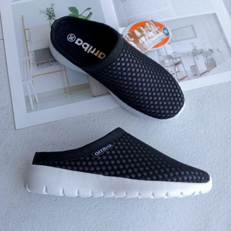 <紅豆是賣鞋的>女生款arriba透氣懶人鞋、輕質、抗菌、防臭穆勒鞋、高科技抗菌除理防臭懶人鞋、輕質久站不累-細節圖3