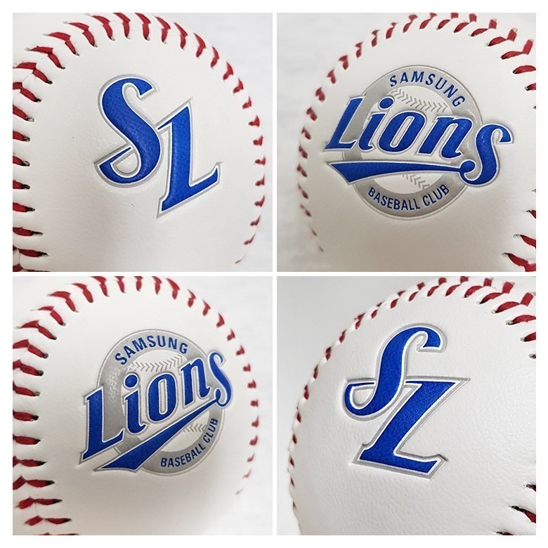 【代購】KBO 韓國職棒 三星獅 Logo Ball 紀念球 簽名球 棒球-細節圖3