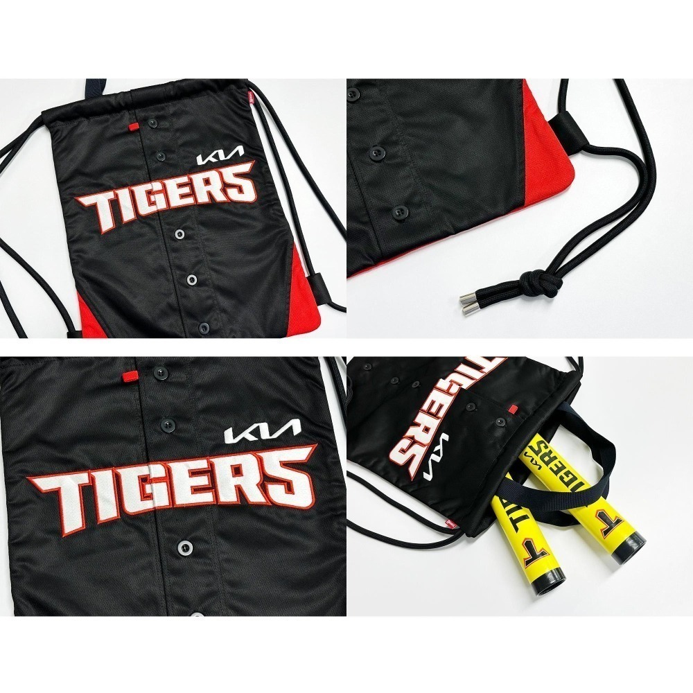 【代購】KBO 起亞虎 球衣束口袋(主場白/客場黑)  KIA Tigers 週邊商品-細節圖7