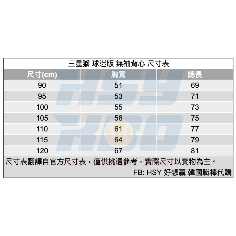 【代購】KBO 韓國職棒 三星獅 球迷版 客場藍 無袖背心-細節圖5