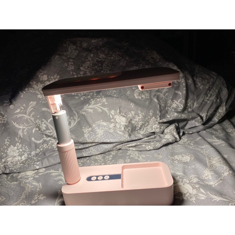 ［二手］自帶藍芽搖控，多功能手機支架、自拍架、補光燈、美甲自拍、檯燈，免運！-細節圖8
