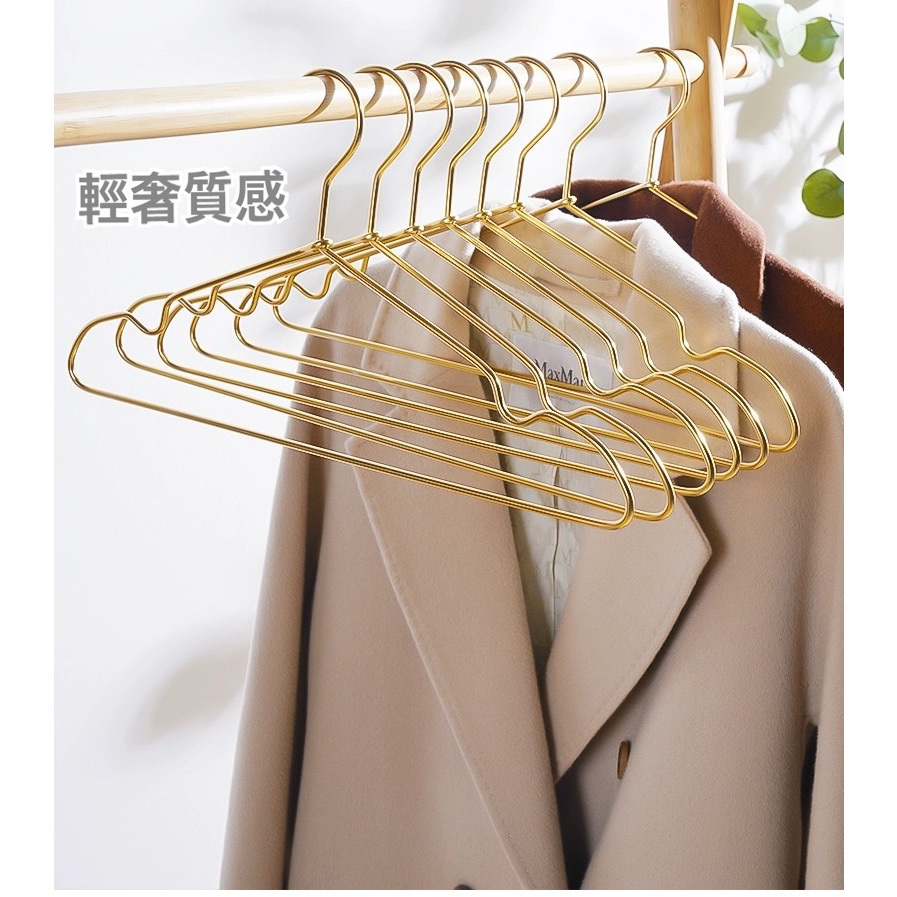 🌸ISFUN🌸 ⭐️現貨⭐️ 奢華時尚鋁合金無痕衣架-細節圖4