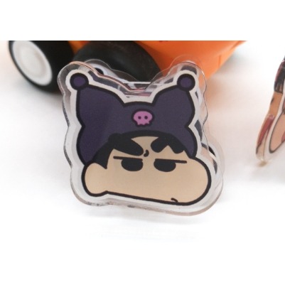 可愛手帳必備壓克力夾子 蠟筆小新三麗鷗小熊維尼阿尼亞吉伊卡哇-規格圖8