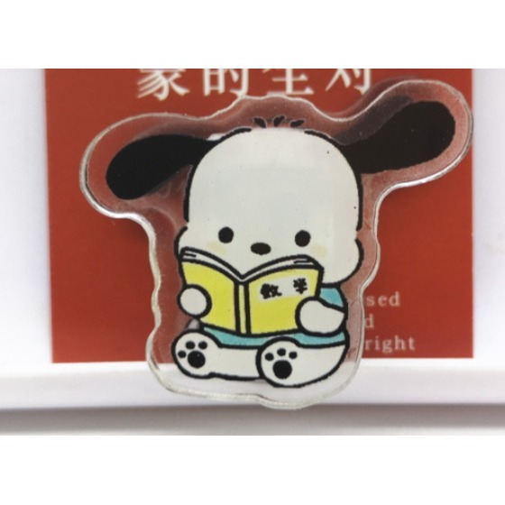 可愛手帳必備壓克力夾子 蠟筆小新三麗鷗小熊維尼阿尼亞吉伊卡哇-規格圖8