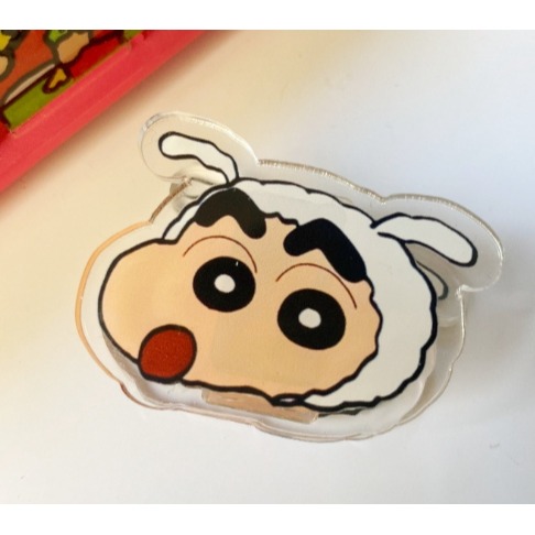 可愛手帳必備壓克力夾子 蠟筆小新三麗鷗小熊維尼阿尼亞吉伊卡哇-規格圖8