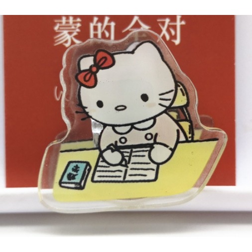 可愛手帳必備壓克力夾子 蠟筆小新三麗鷗小熊維尼阿尼亞吉伊卡哇-規格圖8