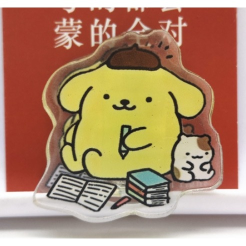 可愛手帳必備壓克力夾子 蠟筆小新三麗鷗小熊維尼阿尼亞吉伊卡哇-規格圖8