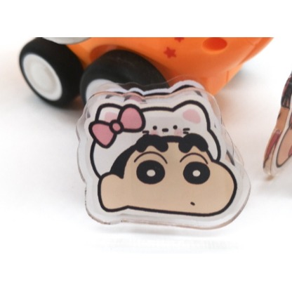 可愛手帳必備壓克力夾子 蠟筆小新三麗鷗小熊維尼阿尼亞吉伊卡哇-規格圖8