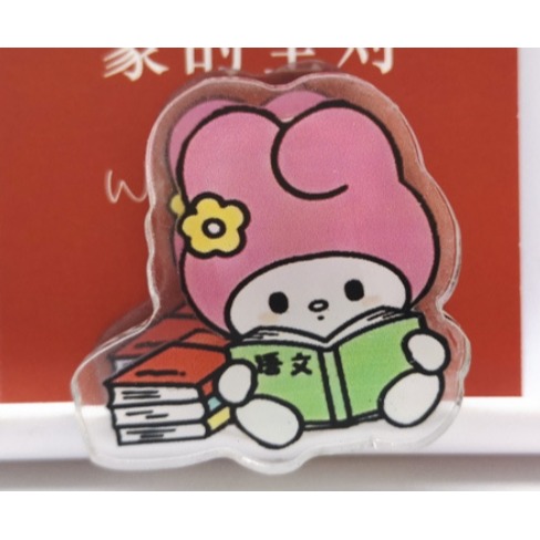 可愛手帳必備壓克力夾子 蠟筆小新三麗鷗小熊維尼阿尼亞吉伊卡哇-規格圖8