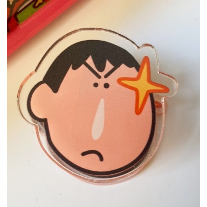 可愛手帳必備壓克力夾子 蠟筆小新三麗鷗小熊維尼阿尼亞吉伊卡哇-規格圖8