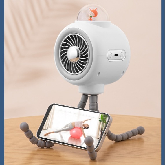 八爪魚小風扇 夏天戶外必備嬰兒車配件必備-規格圖5