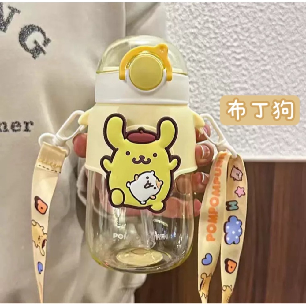 三麗鷗公仔雙飲杯套水壺 庫洛米美樂蒂大耳狗布丁狗帕恰狗690ML-規格圖6