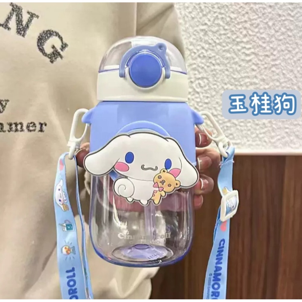 三麗鷗公仔雙飲杯套水壺 庫洛米美樂蒂大耳狗布丁狗帕恰狗690ML-規格圖6