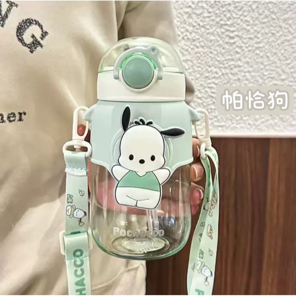 三麗鷗公仔雙飲杯套水壺 庫洛米美樂蒂大耳狗布丁狗帕恰狗690ML-規格圖6
