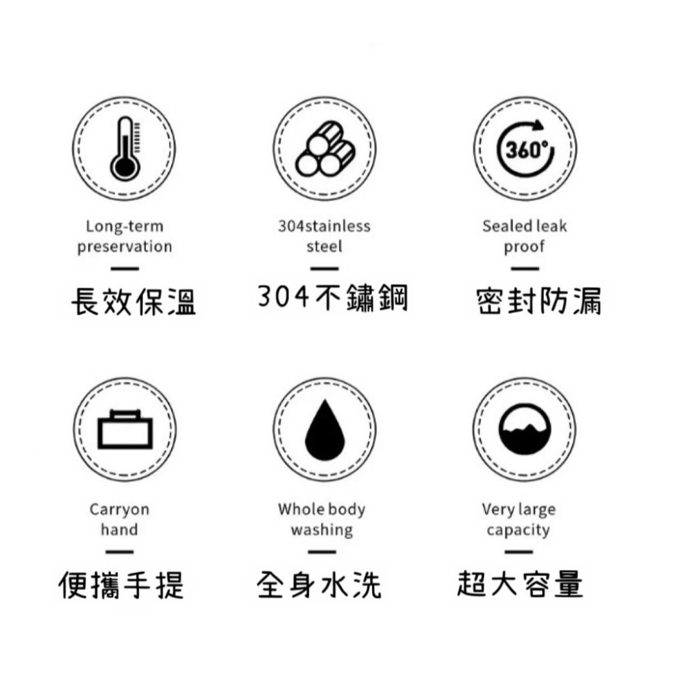 美式運動風保溫壺1000ML-細節圖4