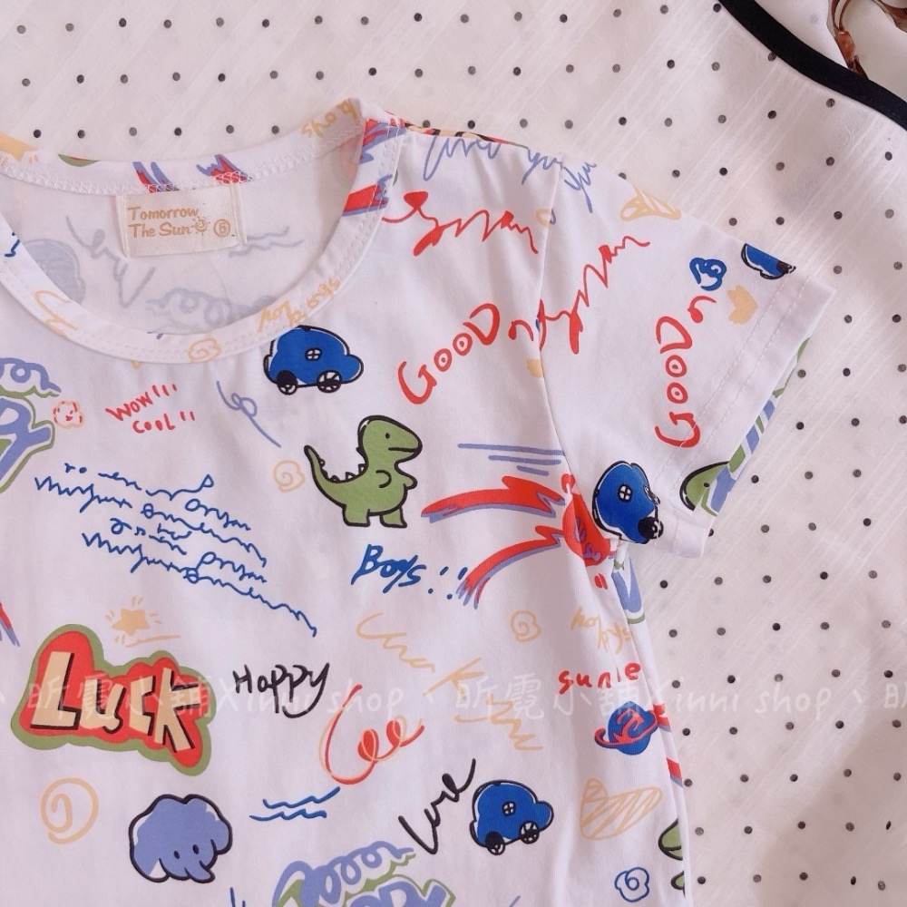 童趣可愛卡通上衣-細節圖2