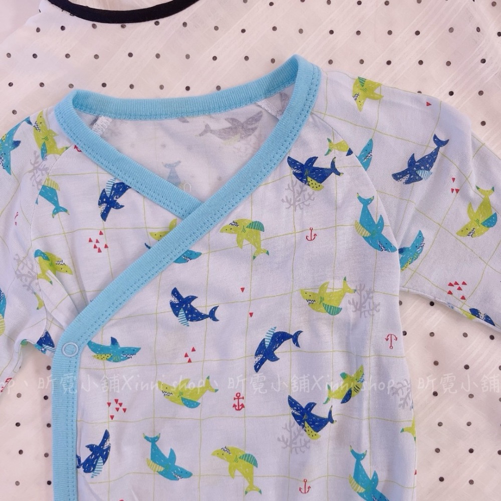 EPK薄棉 新生兒鯊魚包手包腳裝-細節圖2