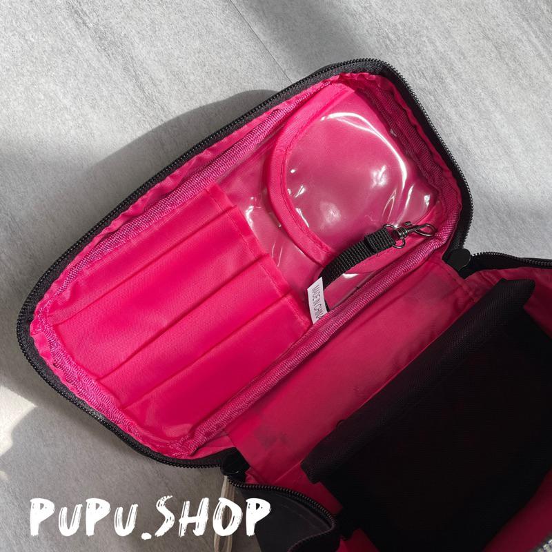 Pupu.shop🌸台灣現貨｜手提化妝包 手提大容量化妝包 質感化妝包 盥洗包 旅行包 化妝包-細節圖6