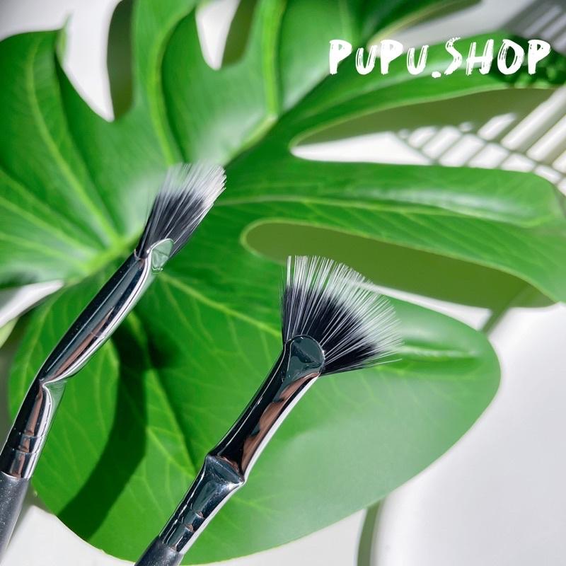 Pupu.shop ♡現貨出清｜郭小妞 折角扇形睫毛刷 纖長雙層刷毛折角下睫毛刷💓刷出根根分明睫毛小幫手-細節圖2