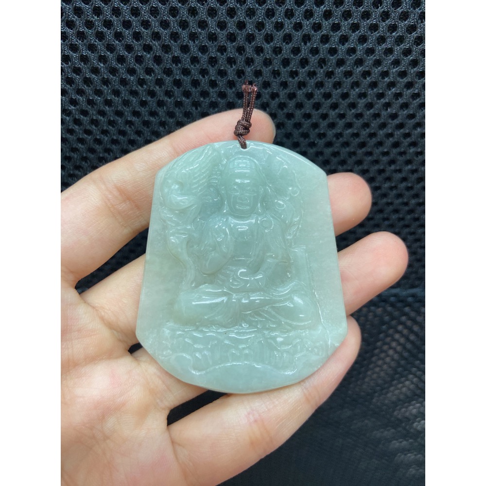 天然緬甸翡翠 佛牌玉牌-細節圖2