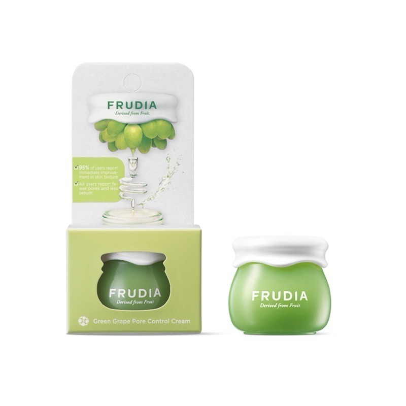 珍奶薇薇🍓FRUDIA有拭無孔 青葡萄毛孔調理輕凝霜10g現貨-細節圖5