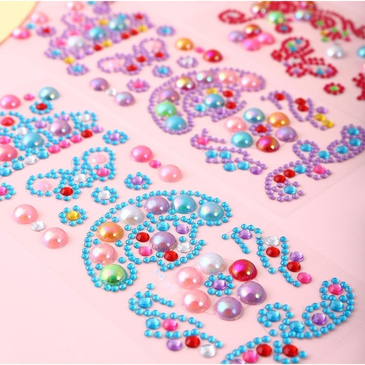 ⭐⭐忻宸小鋪⭐⭐【HC2421】DIY流蘇鑽石貼│寶石裝飾│精細動作│訓練手眼協調│專注力│美感培養│幼兒園小禮物-細節圖2