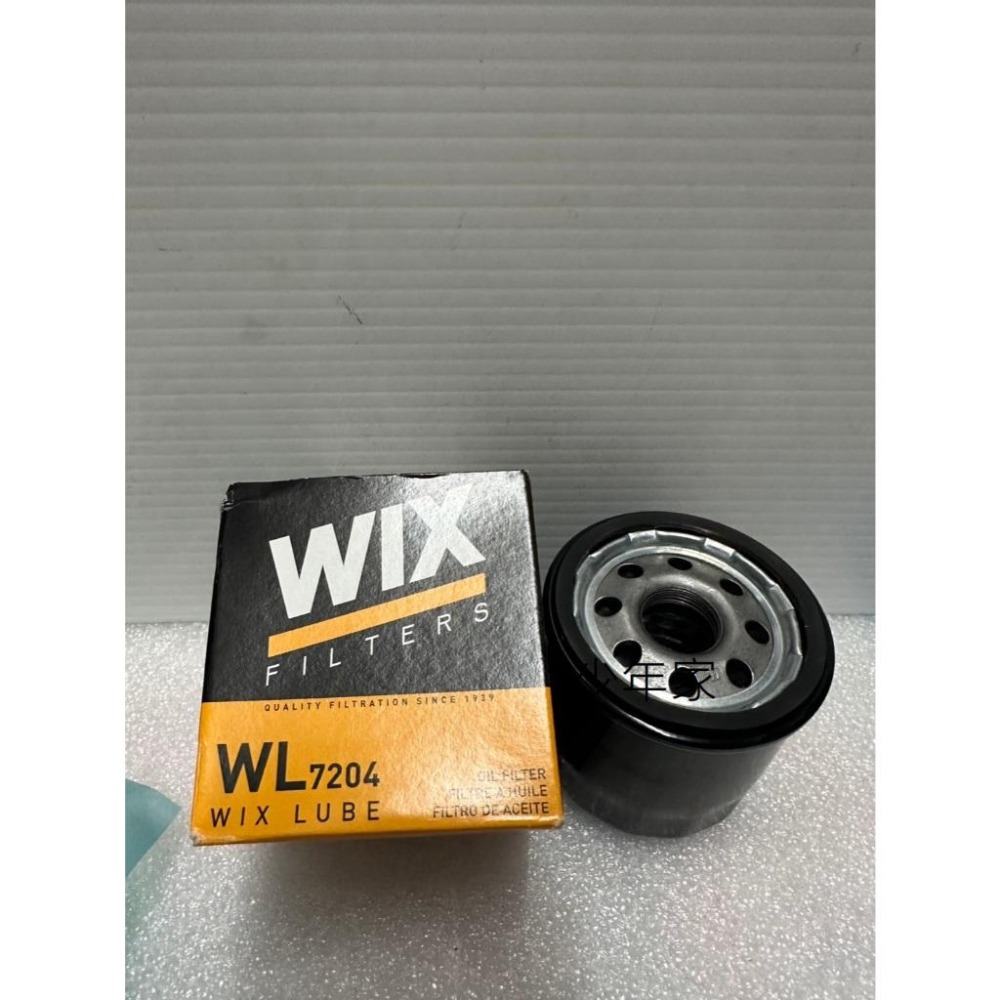 《少年家》WIX 機油芯 WL7204 ALFA HONDA YAMAHA KAWASAKI 300CC以上-細節圖3