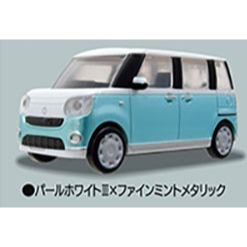 『Vic Toy』扭蛋 轉蛋 1/64 PLUS 大發 MOVE CANBUS 小汽車 模型車 微縮 場景 單售-細節圖2