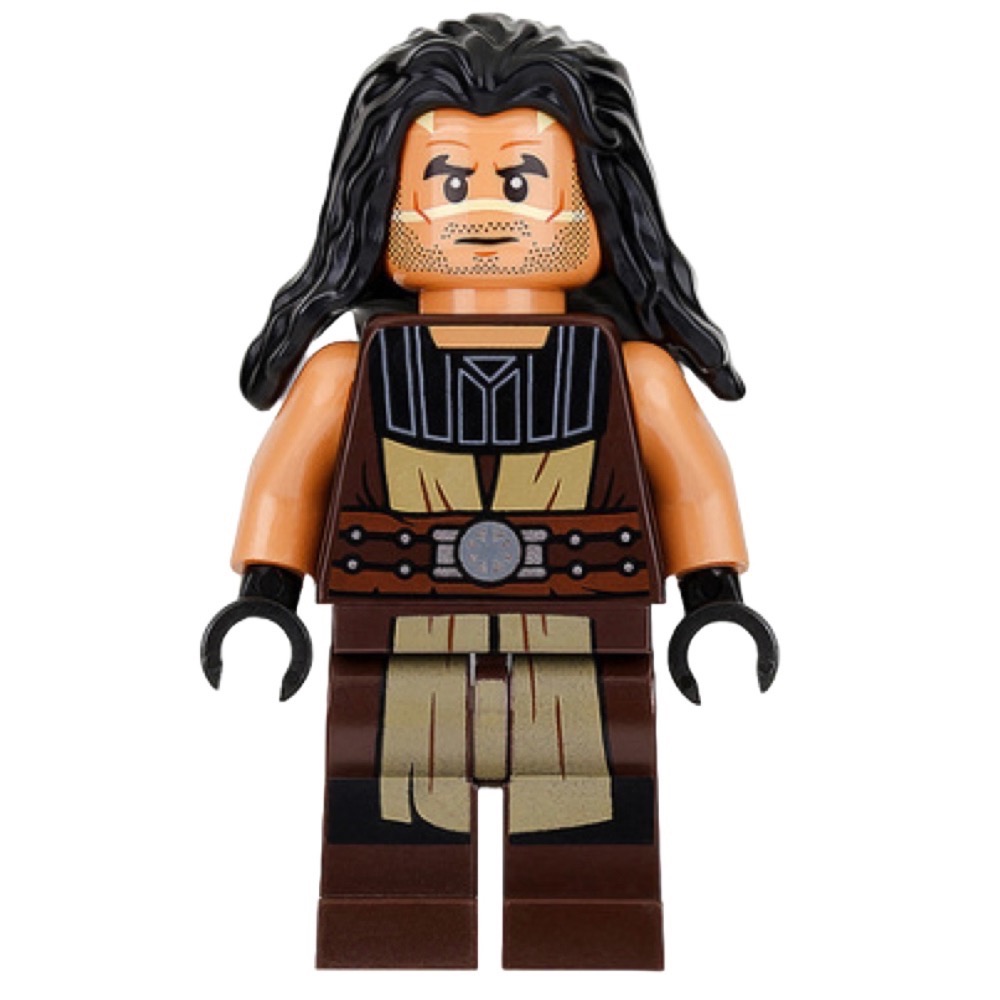 正版樂高 星際大戰 Quinlan Vos 人偶（九成新）：Jedi 絕地武士 Lego Star Wars-細節圖4
