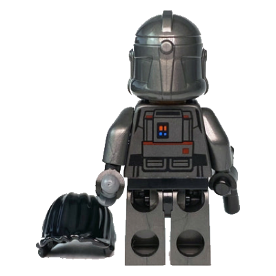 [全新] 正版 樂高 星際大戰 影集「瑕疵小隊」Bad Batch：隊長 獵人 經典版人偶：(全新未組、附配件）Lego-細節圖4