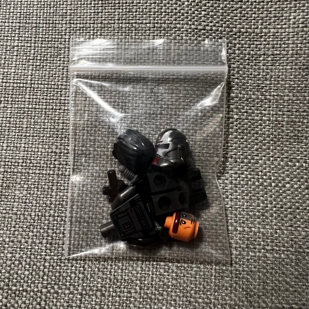[全新] 正版 樂高 星際大戰 影集「瑕疵小隊」Bad Batch：隊長 獵人 經典版人偶：(全新未組、附配件）Lego-細節圖5