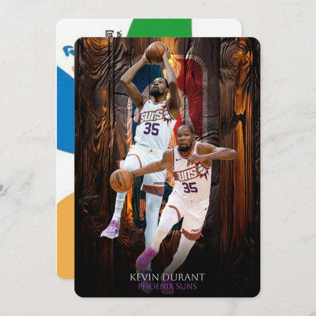 NBA太陽隊 死神 KD 超級球星 實體悠遊卡：Suns Kevin Durant-規格圖1