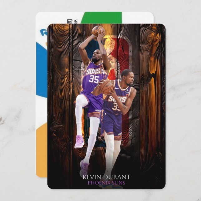 NBA太陽隊 死神 KD 超級球星 實體悠遊卡：Suns Kevin Durant-規格圖1