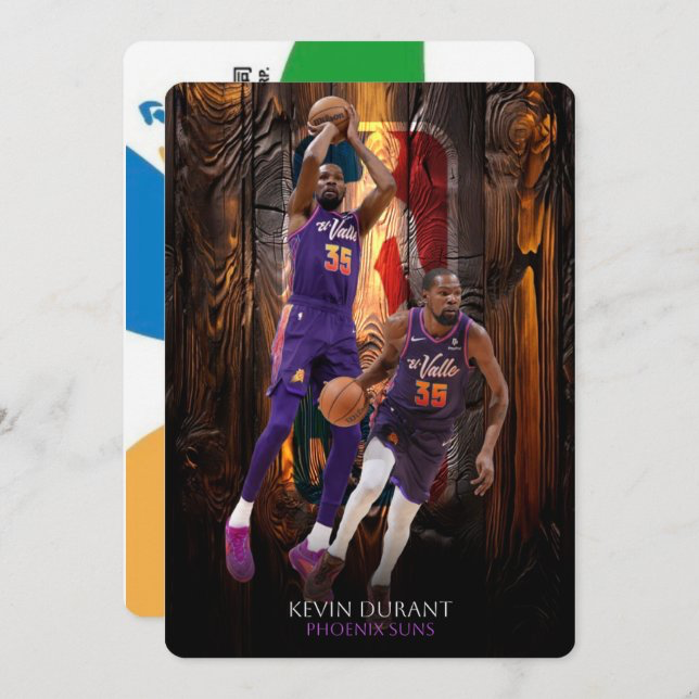 NBA太陽隊 死神 KD 超級球星 實體悠遊卡：Suns Kevin Durant-規格圖1