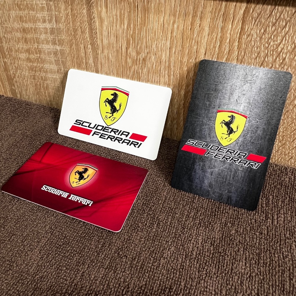 超級跑車 法拉利 Ferrari 悠遊卡 (實體悠遊卡、非貼紙）-細節圖2