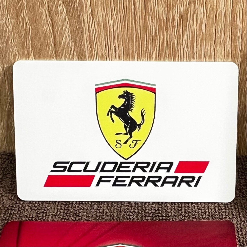 超級跑車 法拉利 Ferrari 悠遊卡 (實體悠遊卡、非貼紙）-規格圖4