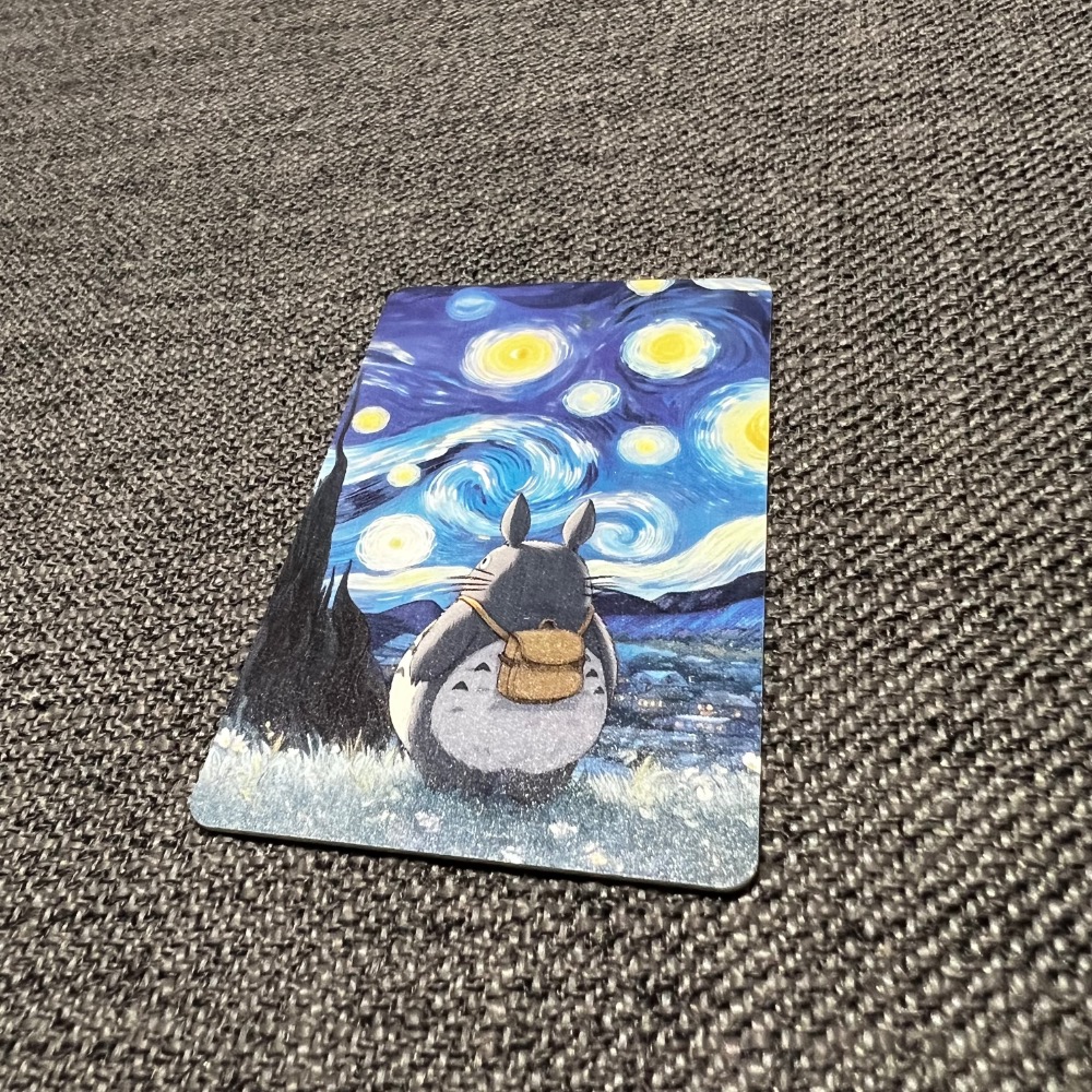 動畫電影 龍貓 豆豆龍 造型悠遊卡 (實體悠遊卡,非貼紙)：Totoro-細節圖3