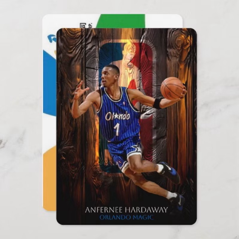 NBA超級球星悠遊卡(實體悠遊卡)：喬丹Penny Kobe Grant Hill 艾佛森 Nash Curry-細節圖2
