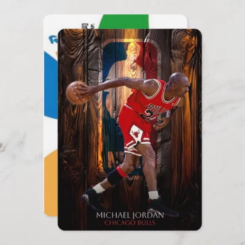 NBA超級球星悠遊卡(實體悠遊卡)：喬丹Penny Kobe Grant Hill 艾佛森 Nash Curry-規格圖3