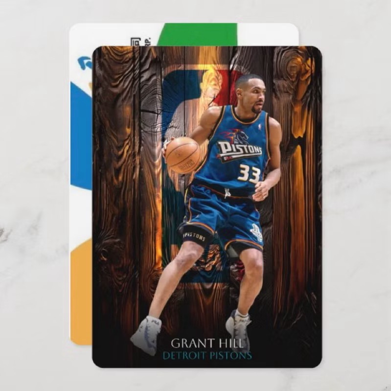NBA超級球星悠遊卡(實體悠遊卡)：喬丹Penny Kobe Grant Hill 艾佛森 Nash Curry-規格圖3