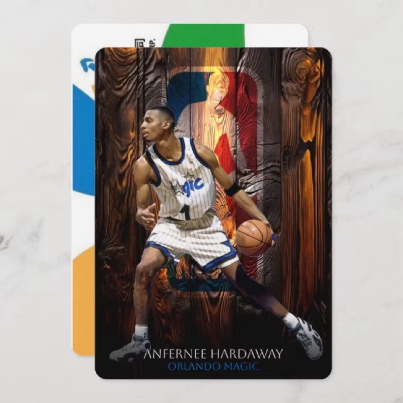 NBA超級球星悠遊卡(實體悠遊卡)：喬丹Penny Kobe Grant Hill 艾佛森 Nash Curry-規格圖3
