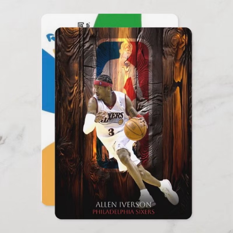 NBA超級球星悠遊卡(實體悠遊卡)：喬丹Penny Kobe Grant Hill 艾佛森 Nash Curry-規格圖3