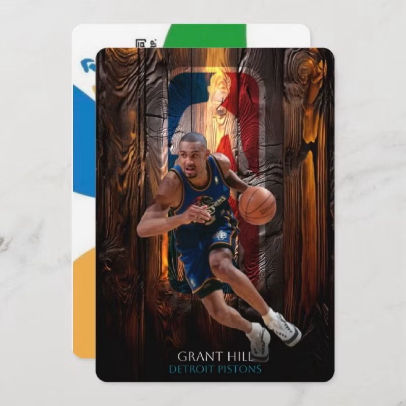 NBA超級球星悠遊卡(實體悠遊卡)：喬丹Penny Kobe Grant Hill 艾佛森 Nash Curry-規格圖3