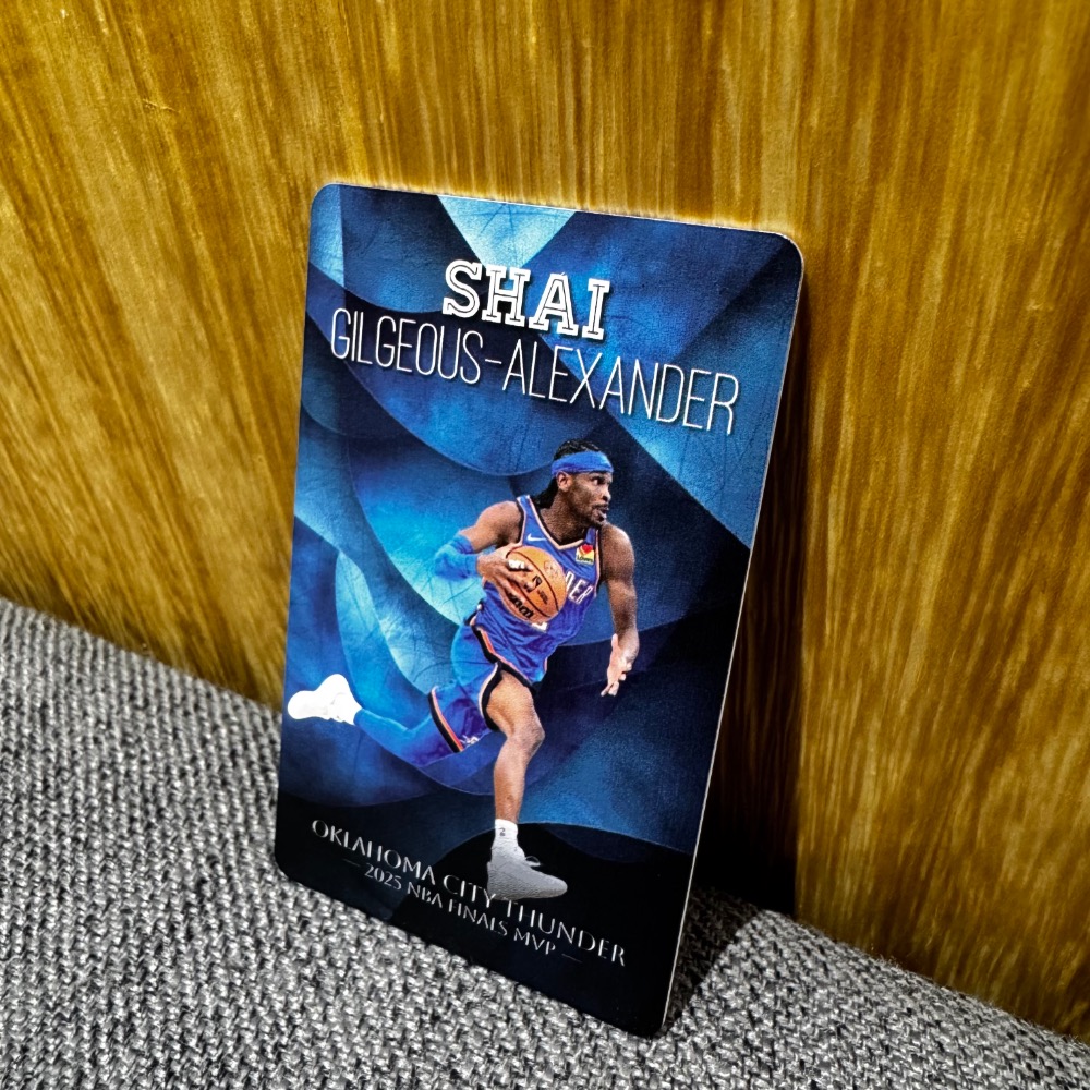 NBA雷霆隊 SGA 實體悠遊卡-細節圖2