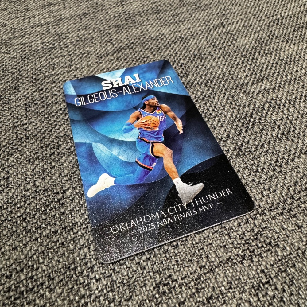 NBA雷霆隊 SGA 實體悠遊卡-細節圖5
