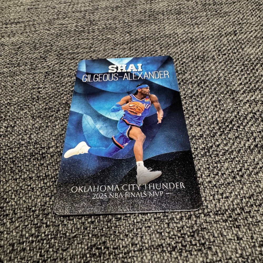 NBA雷霆隊 SGA 實體悠遊卡-細節圖6