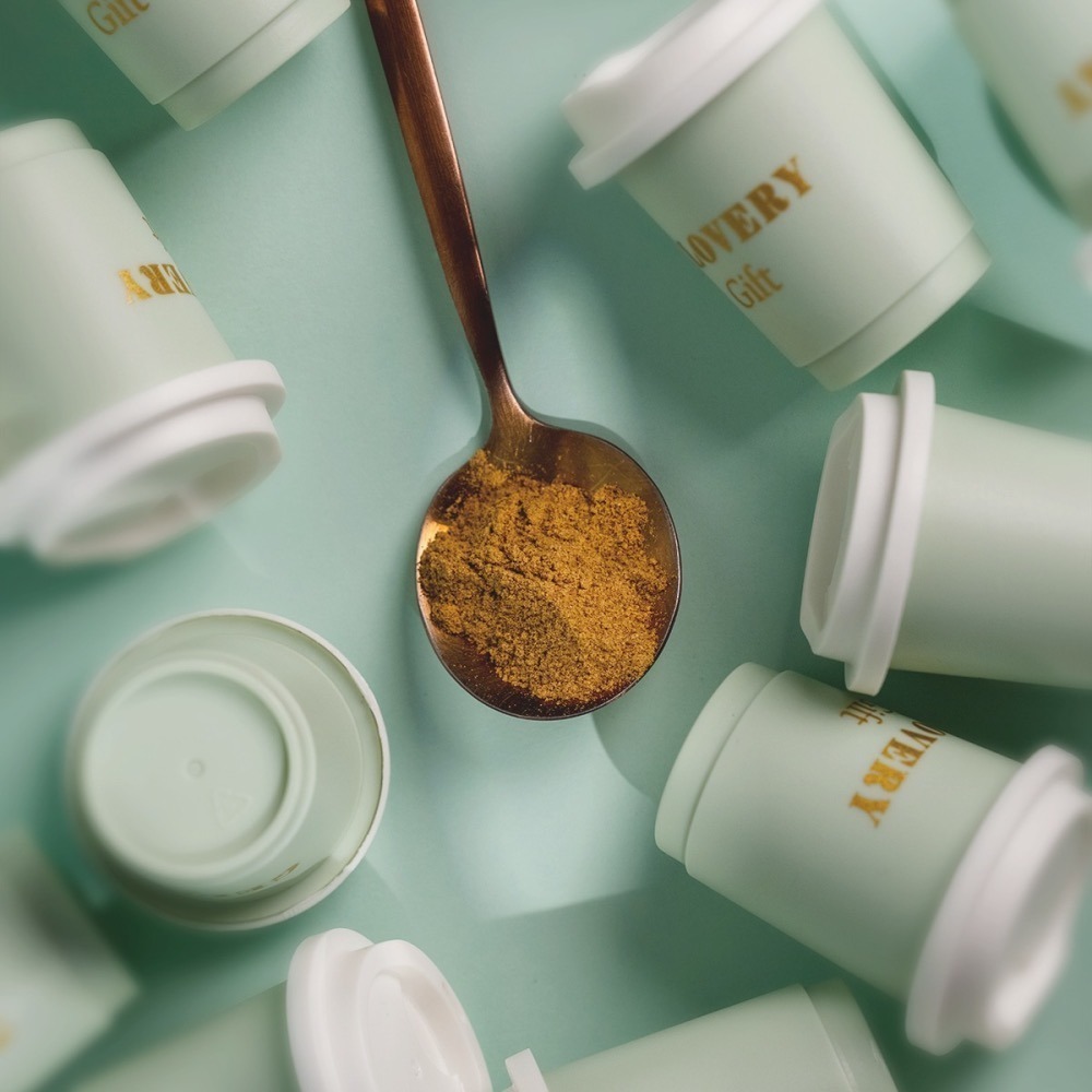Gelovery 桂花烏龍凍乾茶粉/三窨綠茶綠凍乾茶粉-細節圖2