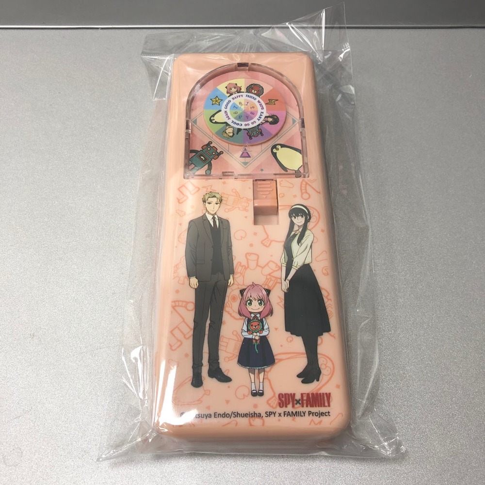 間諜家家酒幸運轉輪筆盒(可選)-規格圖1