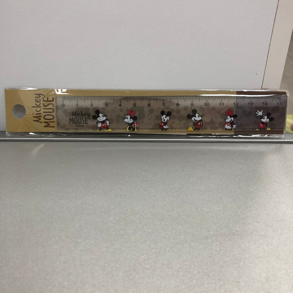 迪士尼(古典米奇)15公分溝引尺-(可選)-規格圖2
